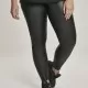 Дамски кожен клин в черно Urban Classics Ladies Faux Leather High Waist Leggings black, Клинове - Hoodstyle.bg
