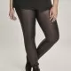 Дамски кожен клин в черно Urban Classics Ladies Faux Leather High Waist Leggings, Клинове - Hoodstyle.bg