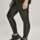 Дамски кожен клин в черно Urban Classics Ladies Faux Leather High Waist Leggings black, Клинове - Hoodstyle.bg