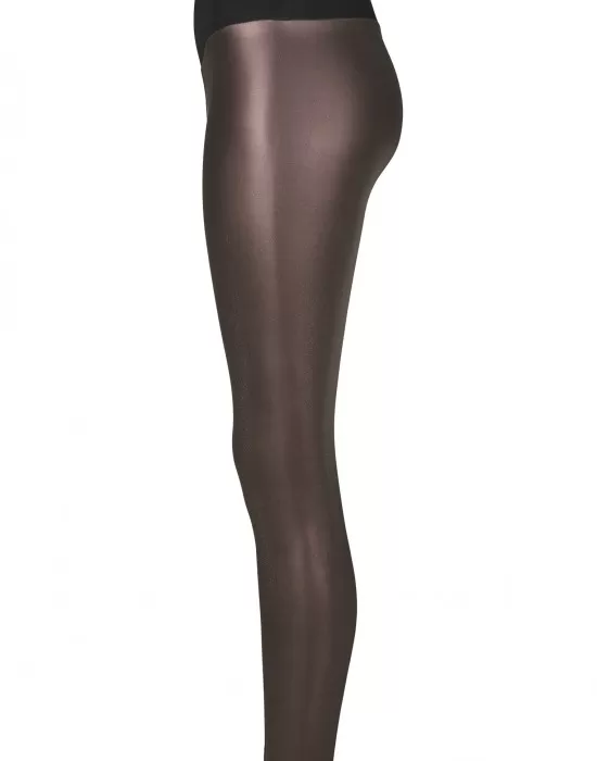 Дамски кожен клин в черно Urban Classics Ladies Faux Leather High Waist Leggings, Клинове - Hoodstyle.bg