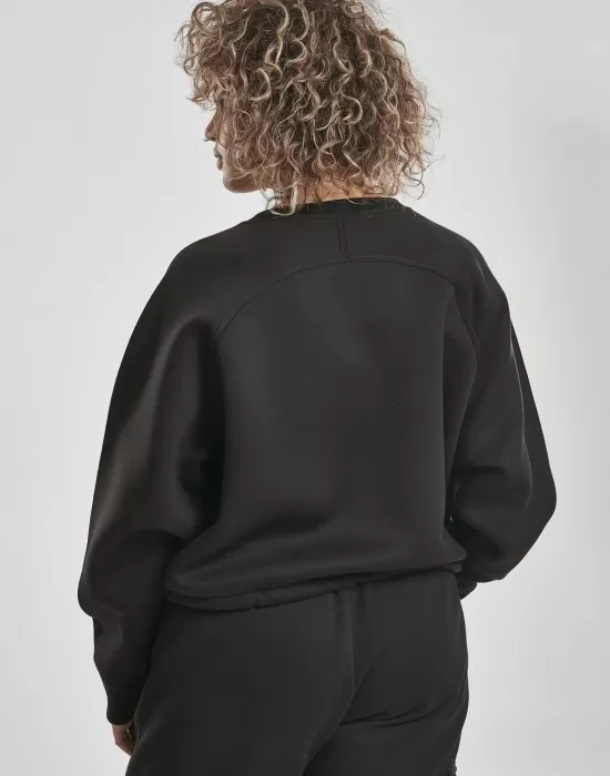 Къс дамски пуловер Urban Classics в черно, Блузи - Hoodstyle.bg
