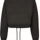 Къс дамски пуловер Urban Classics в черно, Блузи - Hoodstyle.bg