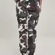 Дамски карго панталон във винено камуфлажен цвят Urban Classics Ladies High Waist Camo Cargo Pants, Панталони - Hoodstyle.bg