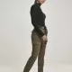 Дамски карго панталон в цвят маслина Urban Classics Ladies High Waist Cargo Pants, Панталони - Hoodstyle.bg