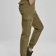 Дамски карго панталон в цвят зряла маслина Urban Classics Ladies High Waist Cargo Pants, Панталони - Hoodstyle.bg