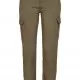 Дамски карго панталон в цвят маслина Urban Classics Ladies High Waist Cargo Pants, Панталони - Hoodstyle.bg