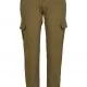 Дамски карго панталон в цвят зряла маслина Urban Classics Ladies High Waist Cargo Pants, Панталони - Hoodstyle.bg