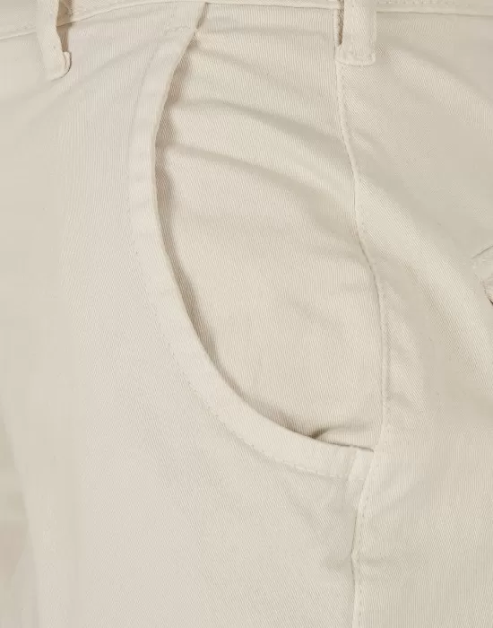 Дамски карго панталон в пясъчен цвят Urban Classics Ladies High Waist Cargo Pants, Панталони - Hoodstyle.bg