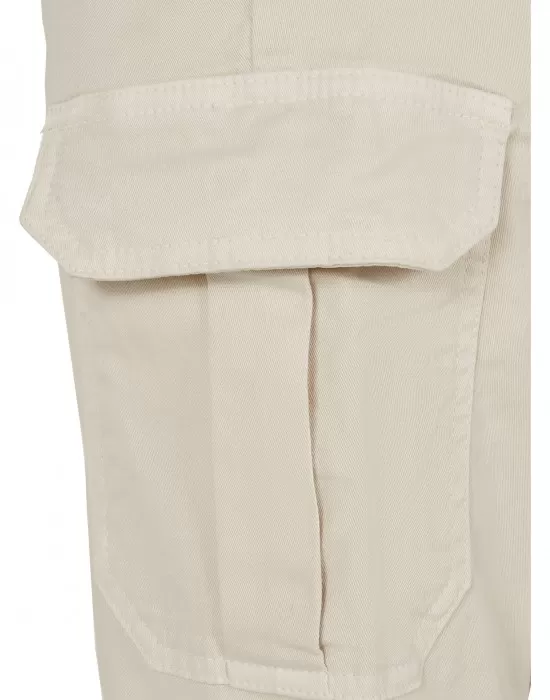 Дамски карго панталон в пясъчен цвят Urban Classics Ladies High Waist Cargo Pants, Панталони - Hoodstyle.bg