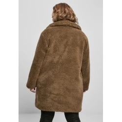 Дамско палто в кафяв цвят Ladies Oversized Coat