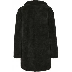 Дамско палто в черно от Urban Classics Ladies Oversized Sherpa Coat