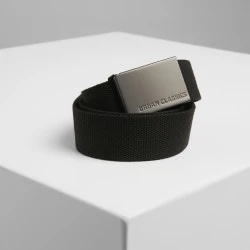 Колан в черен цвят Urban Classics Canvas 