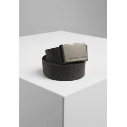 Колан в тъмносив цвят Urban Classics Canvas 