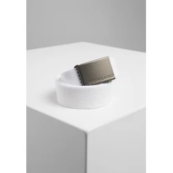 Колан в бял цвят Urban Classics Canvas