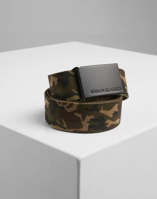 Колан в камуфлажен десен Urban Classics Canvas, Колани - Hoodstyle.bg