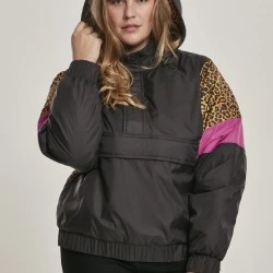 Дамско яке в три цвята от Urban Classics Ladies AOP Mixed Pull Over