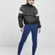 Дамско яке с качулка в черен цвят Urban Classics Ladies Mixed, Якета - Hoodstyle.bg