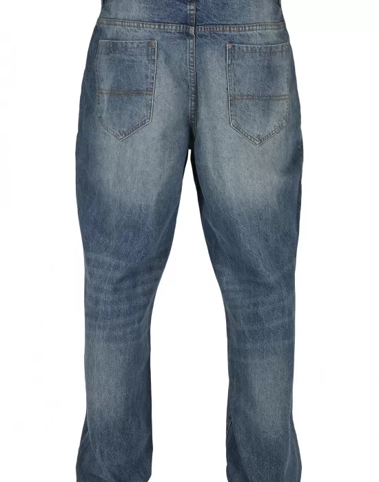Мъжки дънки в син цвят Urban Classics sand, Дънки - Hoodstyle.bg