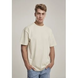 Мъжка тениска в пясъчен цвят Urban Classics  Organic Basic 