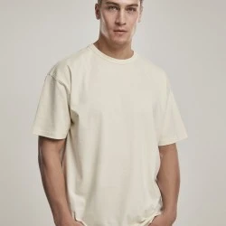 Мъжка тениска в пясъчен цвят Urban Classics  Organic Basic 