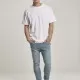 Мъжка тениска в бяло Urban Classics Organic Basic, Тениски - Hoodstyle.bg