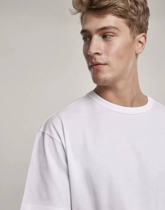 Мъжка тениска в бяло Urban Classics Organic Basic, Тениски - Hoodstyle.bg