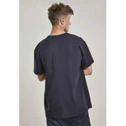 Мъжка тениска в тъмносиньо Urban Classics Organic Basic