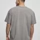 Мъжка изчистена тениска в сив цвят Urban Classics от органичен памук, Тениски - Hoodstyle.bg