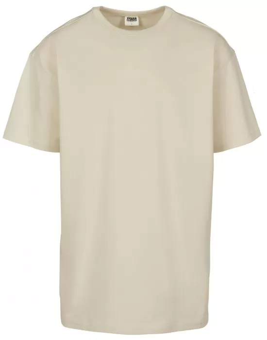 Мъжка тениска в пясъчен цвят Urban Classics  Organic Basic, Тениски - Hoodstyle.bg