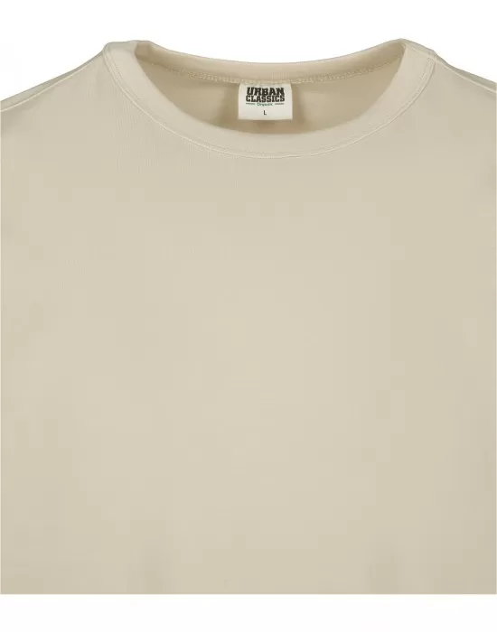 Мъжка тениска в пясъчен цвят Urban Classics  Organic Basic, Тениски - Hoodstyle.bg