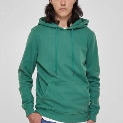 Мъжки суичър с качулка в зелен цвят Urban Classics Basic Hoody