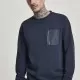 Мъжка блуза в тъмносиньо Urban Classics Military Crew, Блузи - Hoodstyle.bg