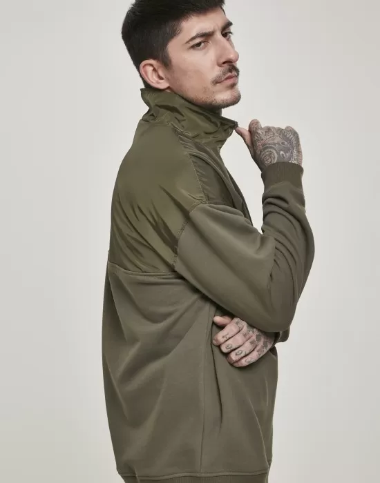 Мъжко яке в цвят маслина Urban Classics Military Troyer, Блузи - Hoodstyle.bg