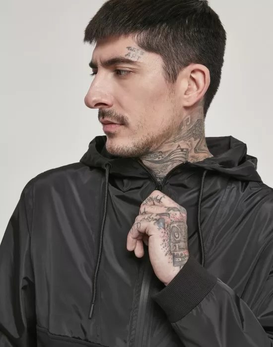 Мъжки суичър в  Urban Classics Military?Half Zip?Hoody, Суичъри с цип - Hoodstyle.bg