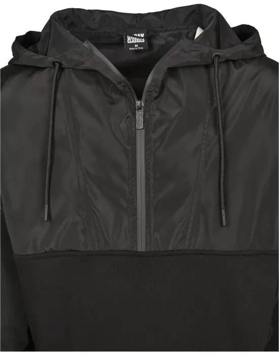Мъжки суичър в  Urban Classics Military?Half Zip?Hoody, Суичъри с цип - Hoodstyle.bg