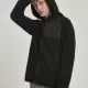 Мъжко яке в черно от Urban Classics Hooded Sherpa Zip, Зимни якета - Hoodstyle.bg