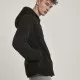 Мъжко яке в черно от Urban Classics Hooded Sherpa Zip, Зимни якета - Hoodstyle.bg
