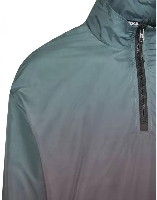 Мъжко яке в черно от Urban Classics Gradient Pull Over, Якета Пролет / Есен - Hoodstyle.bg
