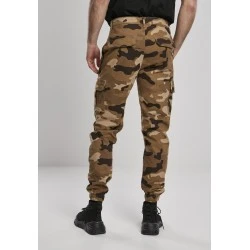 Мъжки панталон в кафяв камуфлаж Urban Classics  darkground camo