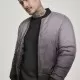 Мъжко яке в черно и сиво от Urban Classics Gradient Bomber, Бомбъри - Hoodstyle.bg