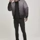 Мъжко яке в черно и сиво от Urban Classics Gradient Bomber, Бомбъри - Hoodstyle.bg