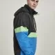 Мъжко яке в черно и синьо от Urban Classics Neon Mix Pull Over Jacket, Якета Пролет / Есен - Hoodstyle.bg