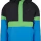 Мъжко яке в черно и синьо от Urban Classics Neon Mix Pull Over Jacket, Якета Пролет / Есен - Hoodstyle.bg