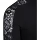 Дамска блуза в черно Urban Classics Ladies Lace Striped LS, Блузи - Hoodstyle.bg