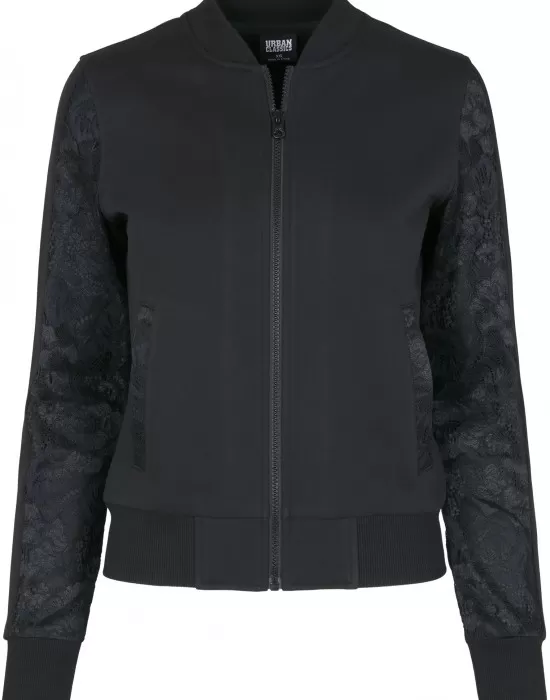 Дамско горнище тип бомбър Urban Classics Ladies Lace Bomber, Якета - Hoodstyle.bg