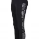 Дамски клин в черно Urban Classics Ladies Lace Striped Leggings, Клинове - Hoodstyle.bg