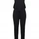 Дамски гащеризон с дантела в черен цвят Urban Classics Ladies Lace Block Jumpsuit, Панталони - Hoodstyle.bg