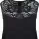 Дамски гащеризон с дантела в черен цвят Urban Classics Ladies Lace Block Jumpsuit, Панталони - Hoodstyle.bg