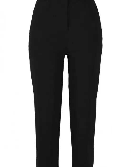 Дамски панталон в черно Urban Classics Ladies High Waist Cropped, Панталони - Hoodstyle.bg