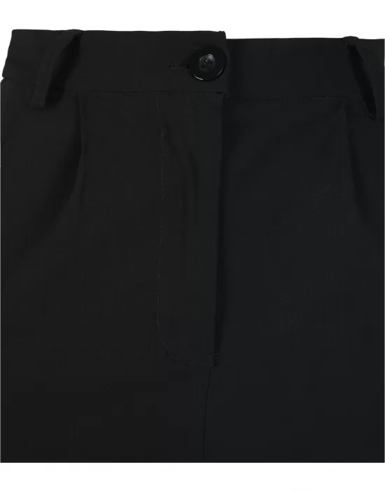 Дамски панталон в черно Urban Classics Ladies High Waist Cropped, Панталони - Hoodstyle.bg